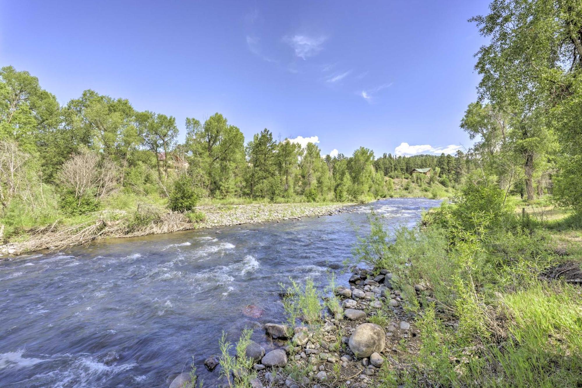 The River Home Cabin With Yard Near Wolf Creek! Pagosa Springs Exterior foto